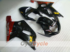 Injection Fairing kit for 00-02 GSX R1000 - Red, Black - Factory Style #OYO87905179