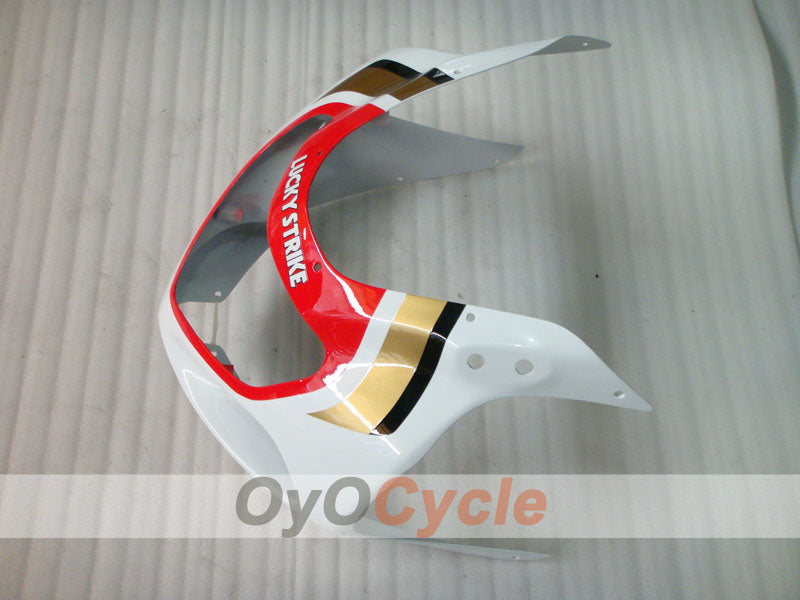 Injection Fairing kit for 00-03 GSX R750 - Red, White - Lucky Strike #OYO87901061