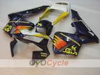 Injection Fairing kit for 03-04 CBR600RR - Yellow, Purple - Camel #OYO87902504