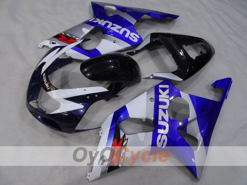 Injection Fairing kit for 00-02 GSX R1000 - Blue, Black - Factory Style #OYO87905130