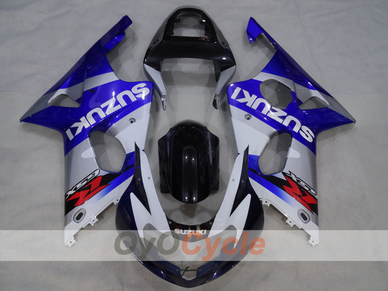 Injection Fairing kit for 00-02 GSX R1000 - Blue, Black - Factory Style #OYO87905130