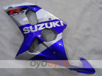 Injection Fairing kit for 00-02 GSX R1000 - Blue, Black - Factory Style #OYO87905130
