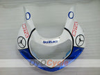 Injection Fairing kit for 01-03 GSX R600 - Blue, White - DUNLOP, Jordan #OYO87901051