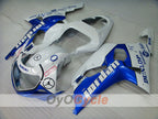 Injection Fairing kit for 01-03 GSX R600 - Blue, White - DUNLOP, Jordan #OYO87901051