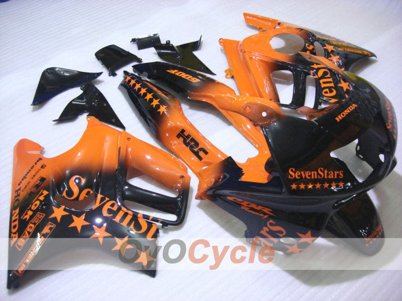 Injection Fairing kit for 95-96 CBR600F3 - Orange, Black - SevenStars #OYO87900103