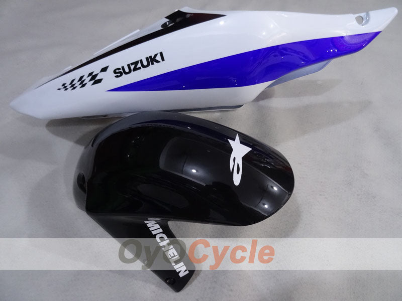 Injection Fairing kit for 01-03 GSX R600 - Blue, White - MICHELIN #OYO87905082