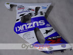 Injection Fairing kit for 01-03 GSX R600 - Blue, White - MICHELIN #OYO87905082