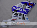 Injection Fairing kit for 00-02 GSX R1000 - Blue, White - MICHELIN #OYO87905183