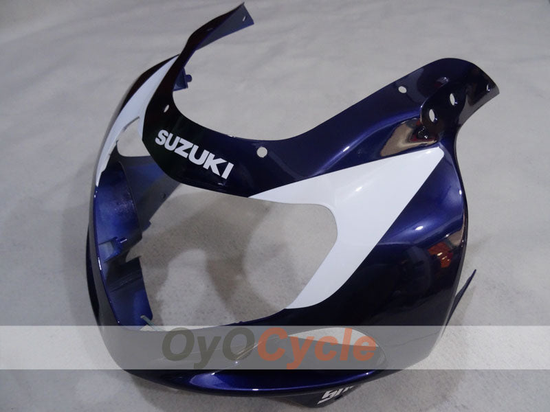 Injection Fairing kit for 00-02 GSX R1000 - Blue, White - MICHELIN #OYO87905183