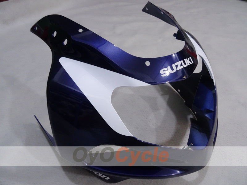 Injection Fairing kit for 00-02 GSX R1000 - Blue, White - MICHELIN #OYO87905183