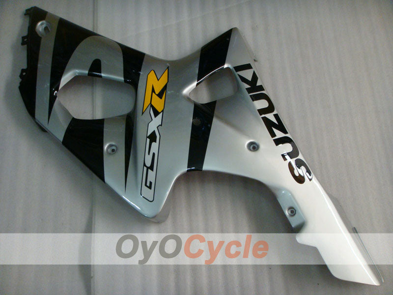 Injection Fairing kit for 00-02 GSX R1000 - Black, Silver - Factory Style #OYO87901772