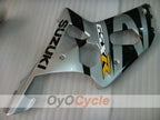 Injection Fairing kit for 00-02 GSX R1000 - Black, Silver - Factory Style #OYO87901772