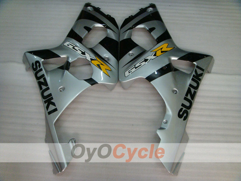 Injection Fairing kit for 00-02 GSX R1000 - Black, Silver - Factory Style #OYO87901772