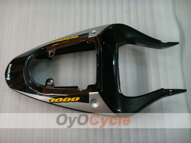 Injection Fairing kit for 00-02 GSX R1000 - Black, Silver - Factory Style #OYO87901772
