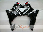 Injection Fairing kit for 01-03 GSX R600 - White, Black - Factory Style #OYO87901132