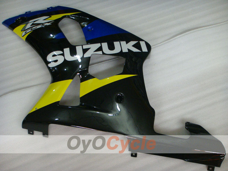 Injection Fairing kit for 00-03 GSX R750 - Blue, Black - Factory Style #OYO87905154