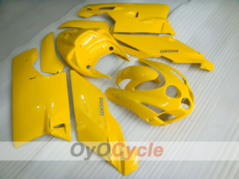 Injection Fairing kit for 03-04 Ducati 999 - Yellow - Factory Style #OYO87902353 Main image