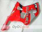 Injection Fairing kit for 00-03 GSX R750 - Red, Grey - Factory Style #OYO87901127