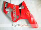 Injection Fairing kit for 00-02 GSX R1000 - Red, Silver - Factory Style #OYO87901785