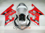 Injection Fairing kit for 00-02 GSX R1000 - Red, Silver - Factory Style #OYO87901785