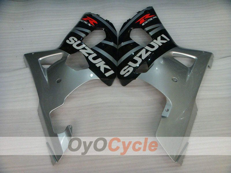 Injection Fairing kit for 00-02 GSX R1000 - Black, Silver - Factory Style #OYO87901788
