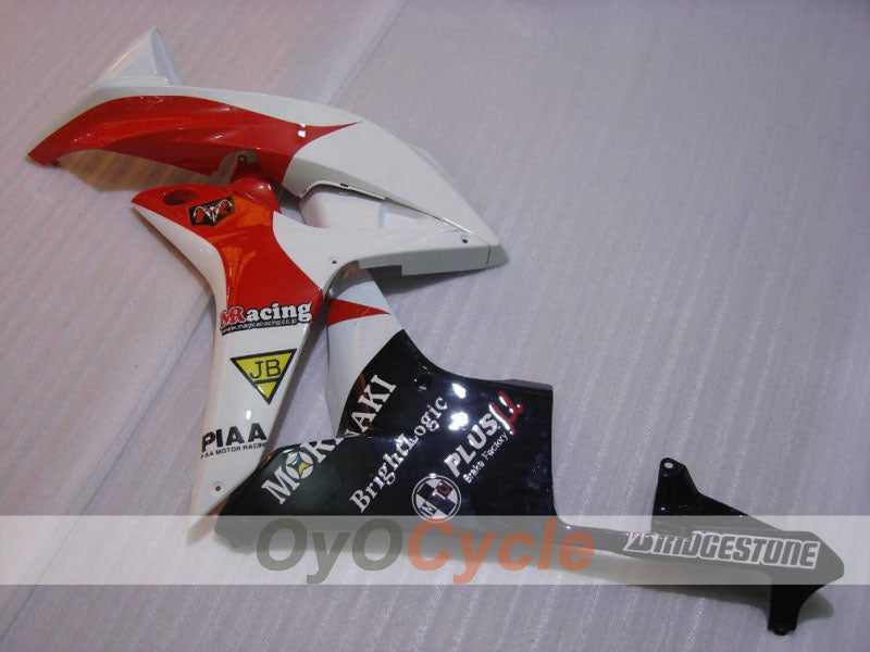 Injection Fairing kit for 07-08 CBR600RR - Red, White - M Racing, Moriwaki #OYO87900374 Secondary image