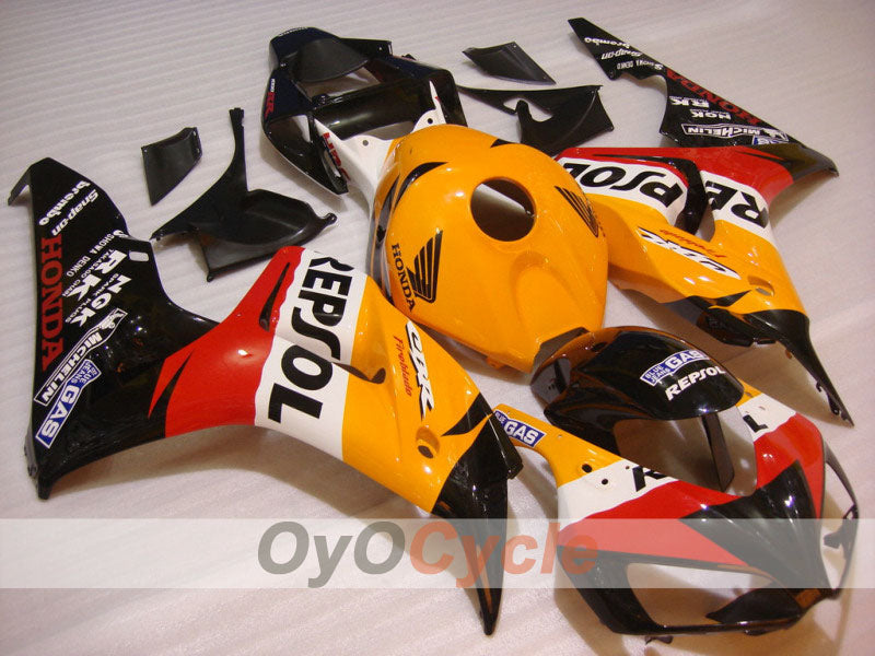Injection Fairing kit for 06-07 CBR1000RR - Orange, Black - Repsol #OYO87900638