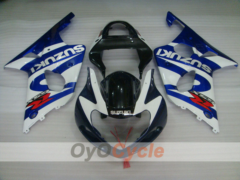 Injection Fairing kit for 00-02 GSX R1000 - Blue, White - Factory Style #OYO87901794 Secondary image