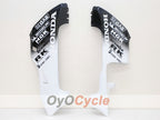 Injection Fairing kit for 03-04 CBR600RR - White, Black - SevenStars #OYO87902545