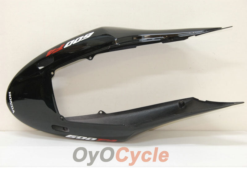 Injection Fairing kit for 99-00 CBR600F4 - Black - Castrol #OYO87900113