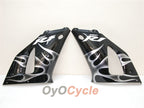 Injection Fairing kit for 98-99 YZF-R1 - Black, Silver - Flame #OYO87900739