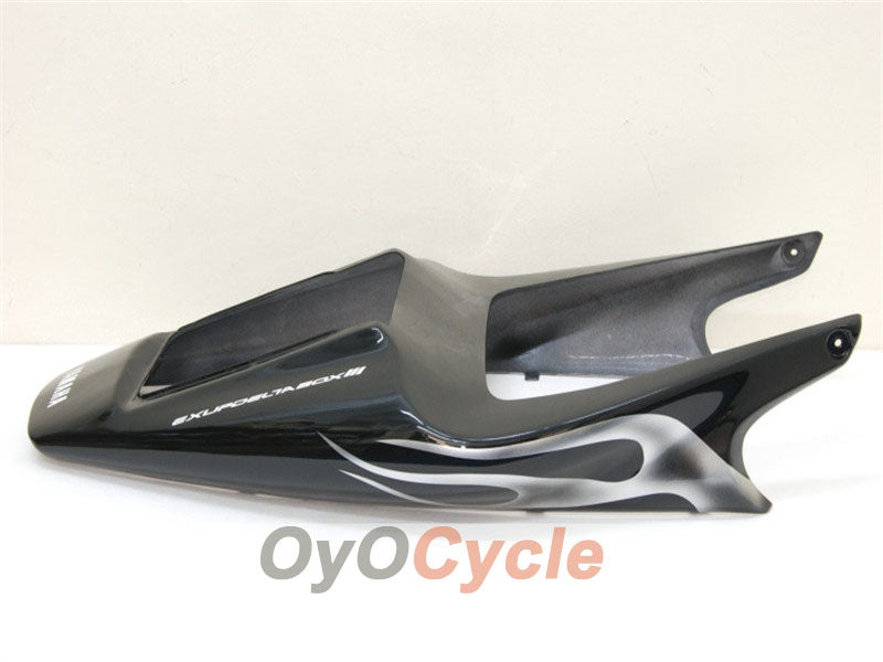 Injection Fairing kit for 98-99 YZF-R1 - Black, Silver - Flame #OYO87900739
