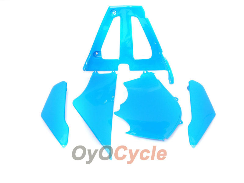 Injection Fairing kit for 04-05 GSX R750 - Yellow, Blue - Rizla+ #OYO87901230