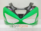 Injection Fairing kit for 03-04 NINJA ZX-6R - Green, Black - Monster #OYO87901807