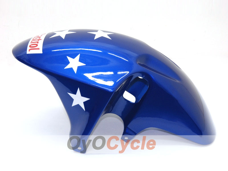 Injection Fairing kit for 02-03 CBR900RR 954 - Red, Blue - Castrol #OYO87902700