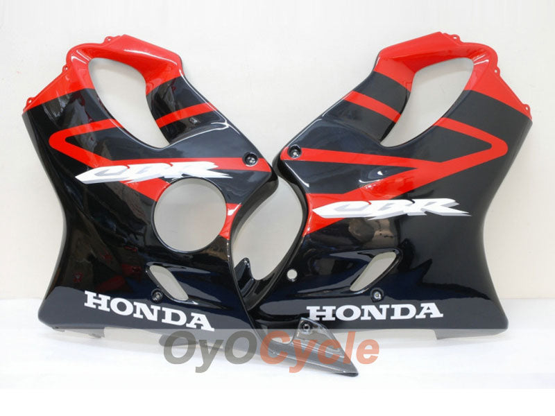 Injection Fairing kit for 04-07 CBR600F4i - Red, Black - Factory Style #OYO87900207