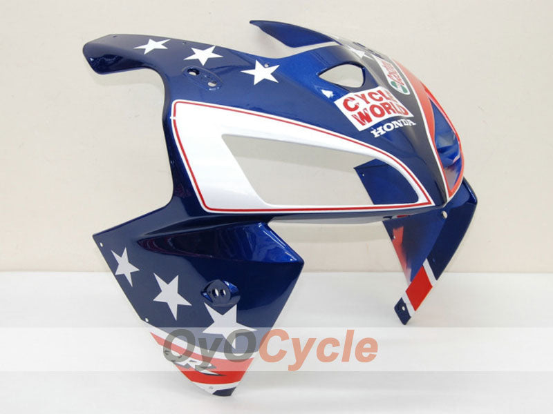 Injection Fairing kit for 05-06 CBR600RR - Red, Blue - Castrol #OYO87900208