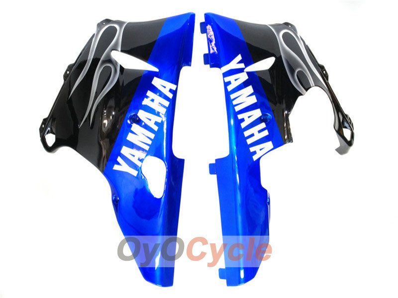 Injection Fairing kit for 00-01 YZF-R1 - White, Black - Flame #OYO87900763