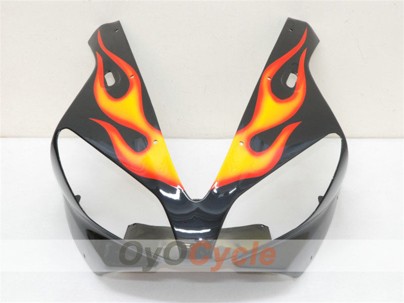 Injection Fairing kit for 00-01 YZF-R1 - Yellow, Black - Flame #OYO87900766
