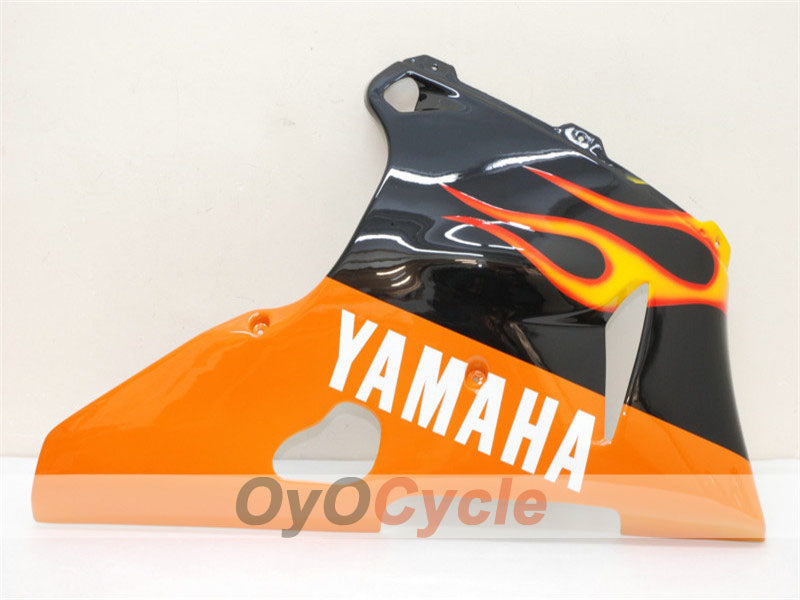 Injection Fairing kit for 00-01 YZF-R1 - Yellow, Black - Flame #OYO87900766