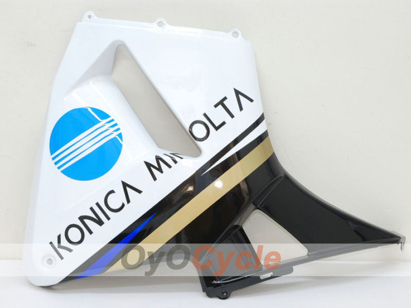 Injection Fairing kit for 05-06 CBR600RR - White, Black - Konica Minolta, MICHELIN #OYO87900254