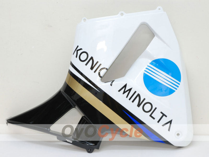 Injection Fairing kit for 05-06 CBR600RR - White, Black - Konica Minolta, MICHELIN #OYO87900254