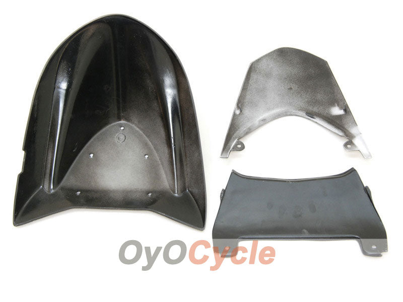 Injection Fairing kit for 04-05 NINJA ZX-10R - White, Black - West #OYO87901550