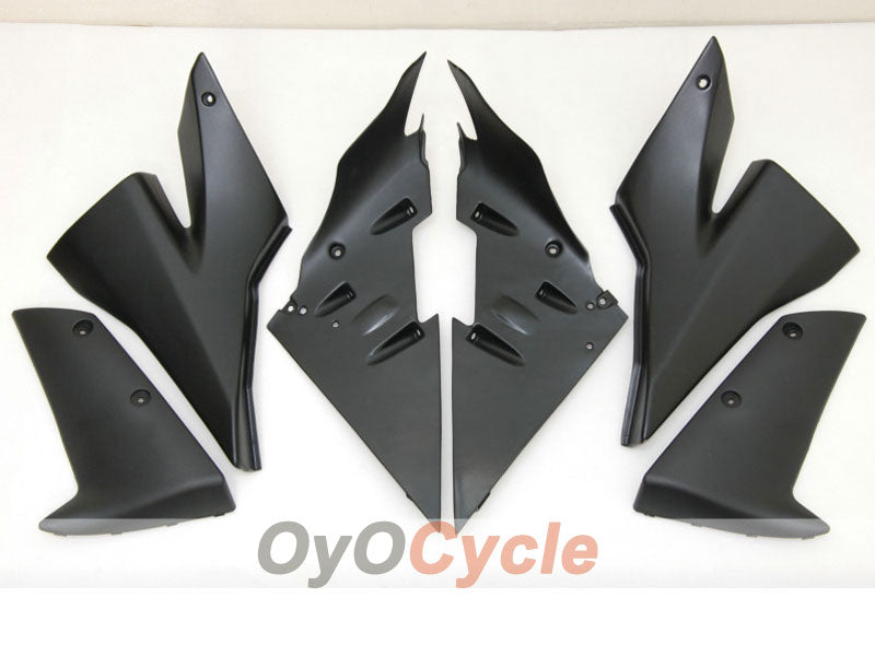 Injection Fairing kit for 04-05 NINJA ZX-10R - White, Black - West #OYO87901550