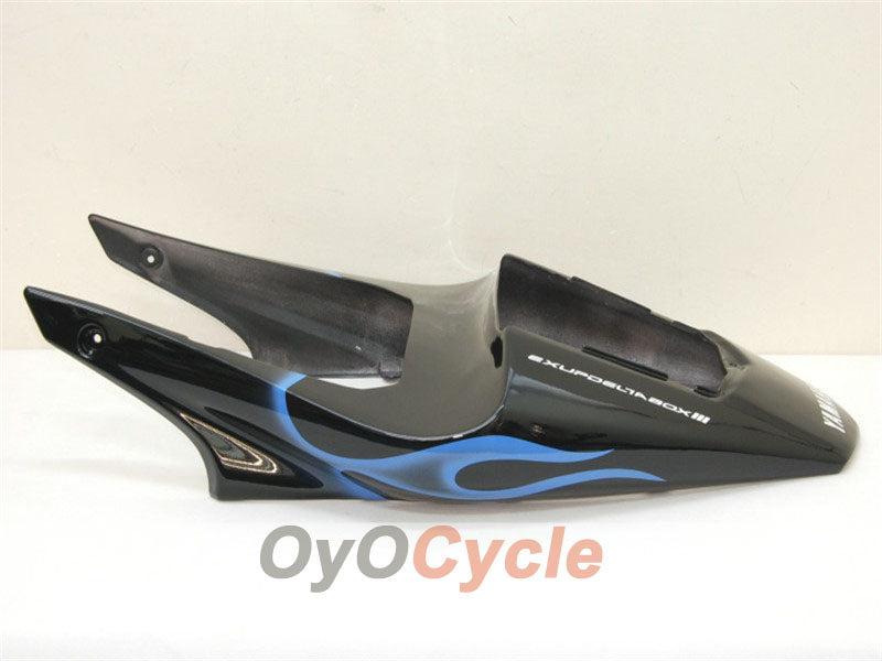 Injection Fairing kit for 00-01 YZF-R1 - Blue, Black - Flame #OYO87900765