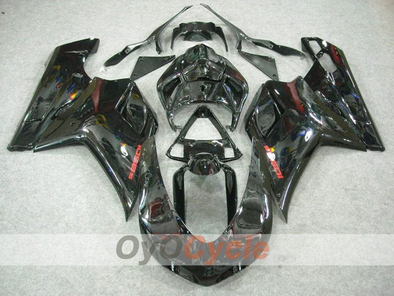 Injection Fairing kit for 07-09 Ducati 1098 - Black - Factory Style #OYO87902287 Main image