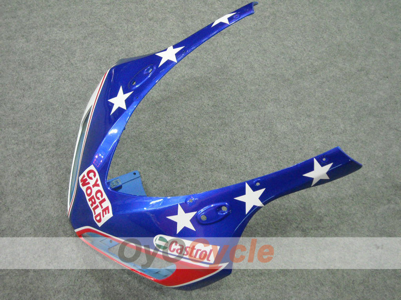 Injection Fairing kit for 06-07 CBR1000RR - Red, Blue - Castrol #OYO87902850
