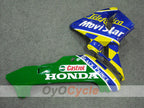 Injection Fairing kit for 05-06 CBR600RR - Yellow, Blue - Castrol, Movistar #OYO87900269