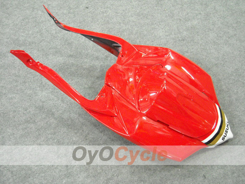 Injection Fairing kit for 08-10 GSX R750 - Red, White - Lucky Strike #OYO87901451