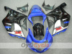 Injection Fairing kit for 00-03 GSX R750 - Blue, Black - Factory Style #OYO87901079